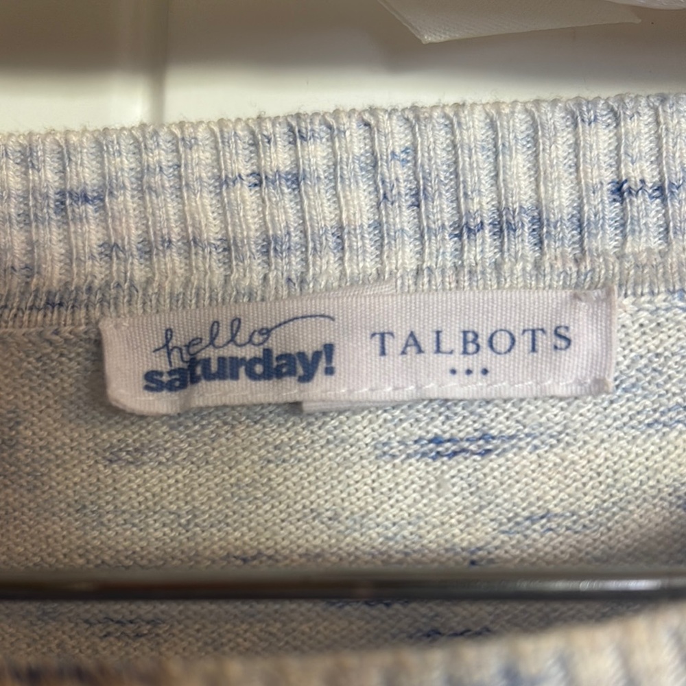 Talbots Light Blue Sweater - Picture 2 of 3